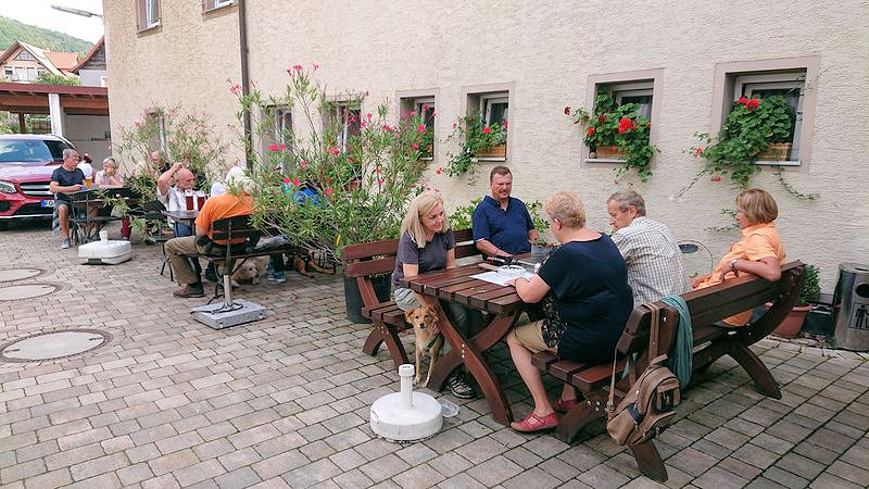 Mittagstisch in Wannbach